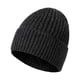 thumbnail image 1 of Zhuge Gorros de invierno gruesos y cálidos para mujer, gorro de punto, gorro de calavera, gorros para hombres y mujeres, gris oscuro, 1 of 4