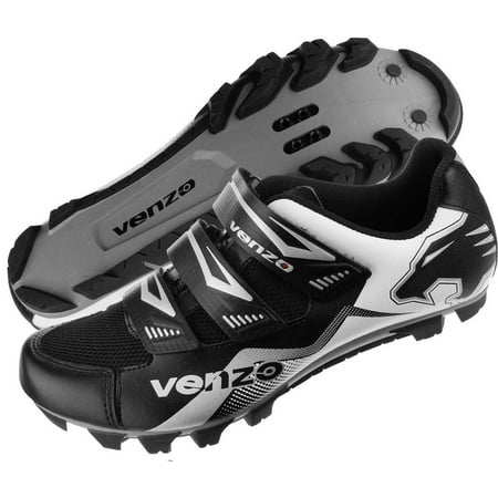 Venzo Mountain Bike Bicycle Cycling Shimano SPD Shoes (Best Downhill Mountain Bike Shoes)