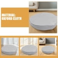 thumbnail image 3 of PAMINGONO Set Of Waterproof Water Tank Covers For Outside Drum Grey Oxford Cloth For Snow Protection, 3 of 8