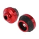 thumbnail image 1 of Protector de guardabarros de rueda de aleación de aluminio de 15mm, plástico, slider de marco de motocicleta, protección contra choques, 59mm, 45mm, rojo, 2 Pcs, 1 of 7