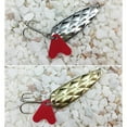 thumbnail image 2 of 100Pcs Plastic Red Heart Shape Sequin Accessory For Bait Spoon Fishing Lure Hook, 2 of 11