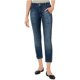 thumbnail image 2 of Pantalones recortados casuales Tommy Hilfiger con bolsillo de parche para mujer azul 16, 2 of 2