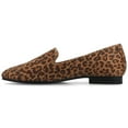 thumbnail image 3 of Journee Womens Ishani Almond Toe Comfort Career Ballet Flats, Widths Available, 3 of 9