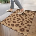 thumbnail image 4 of Leopard Pattern Door Rugs,Washable Non Slip Door Mats Indoor,Decorative Door Mats,Entry Mat Indoor for Entrance,Bedroom,Kitchen,Bathroom,17"x30", 4 of 6