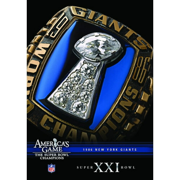 NFL America's Game 1986 Giants (Super Bowl Xxi) (DVD)