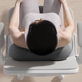 thumbnail image 5 of Hyknon Lumbar Support Pillow, Cute Back Support Cushion, Memory Foam Back Pillow Desk Chair Cushion, Relieves Upper/Lower Back Pain Improved Posture Backrest Support Pad for Office Chair Car, Black, 5 of 7
