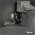 thumbnail image 4 of Kohler K-4108-96 C3-230 Elongated Bidet Toilet Seat - Biscuit, 4 of 7