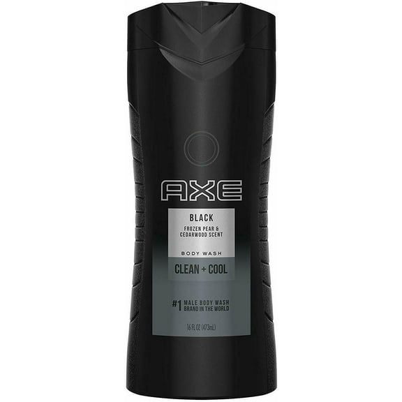 Axe Body Wash, Black 16 oz (Pack of 2)