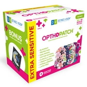 Childrens Extra Sensitive Adhesive Eye Patch Girls 40 Pack Series II