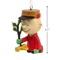 thumbnail image 4 of Hallmark Peanuts Charlie Brown Kneeling With Tree, 4 of 6