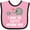 Pink and Black, variant on Inktastic Best Meemaw Ever Grandkids Gift Boys or Girls Baby Bib