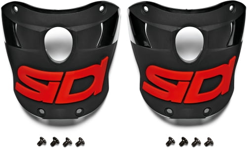Sidi Replacement Shin Parts & Accessories Black | Red Shin Plate 315 Rex