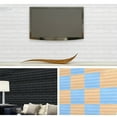 thumbnail image 7 of Walbest 10 Pack DIY 3D Wall Panels, 3D Wallpaper Sticker with Self-Adhesive Waterproof Brick PE Foam Wall Panels for Interior Wall Decor, TV Wall, Bathroom, Kitchen, Living Room Home Decoration, 7 of 7