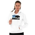 thumbnail image 4 of SoDak South Dakota Buffalo Vacation Unisex Plus Fleece Graphic Hoodie Brisco Brands 2X, 4 of 5