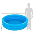 thumbnail image 3 of Intex Crystal Blue Inflatable Kiddie Pool 66 Inch x 15 Inch, Durable Backyard Pool for Kids, Easy Setup Design for Outdoor Summer, Inflatable Backyard Summer Pool for Kids and Family Fun (58446EP), 3 of 4