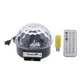 thumbnail image 4 of Ball Lámpara De Escenario Lámpara Control Automático Para KTV Bar Party Control automático -0288 kusrkot Lámpara de escenario RGB de control por voz, 4 of 8