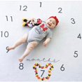 thumbnail image 6 of Cute Newborn Baby Infants Milestone Blanket Mat Photography Monthly Growth Photo B, 6 of 9