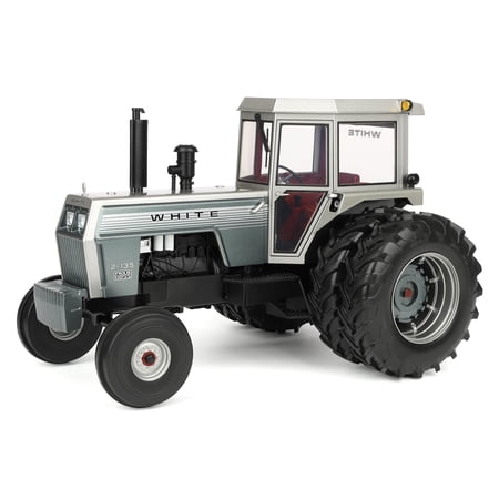 Spec Cast 1/16 White 2-135 Silver Stripe Tractor with Rear Duals, 2026 Heartland Toy Show DAL-012
