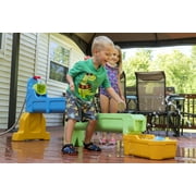 Simplay3 Rushing River Falls Multilevel Water Play Table with Hose Connect