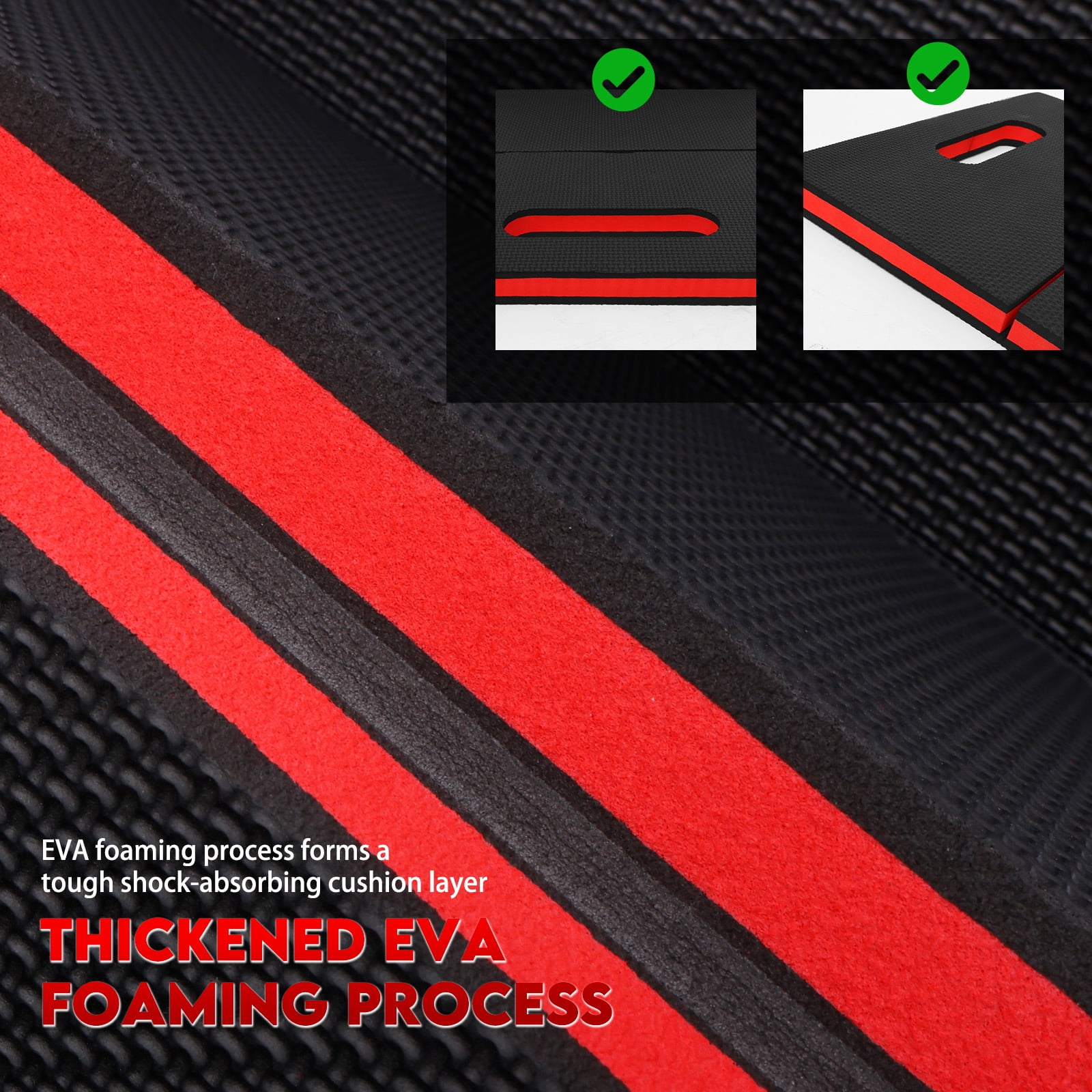 Mechanic Work Mat Foam Kneeling Pad Foldable 114.5 x 39.7 x 2.67 cm EVA Foam Kneeling Mat for Workout Garage Gardening Camping Picnic