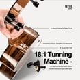 thumbnail image 2 of Ukelele Caramel TEG95 Butterfly Bocote Tenor Acústico Eléctrico, 2 of 4