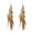 Coffee, variant on Feather Earrings for Women Bohemian Fringe Tassel Long Drop Dangle Earrings Set with Design for Women
