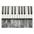 thumbnail image 3 of Tiptophomedecor Music Wallpaper Wall Mural - Piano & Grey Wood, 3 of 4