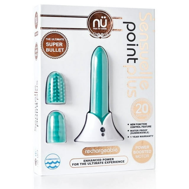 Nu Sensuelle Point Plus Balle Vibrante Rechargeable, Sarcelle