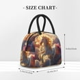 thumbnail image 3 of Haiem Rainbow Cloud White Horse Printed Lunch Bag Women, Lunch Box Lunch Bag for Women, Small Leakproof Cute Lunch Tote Large Capacity Reusable Insulated Cooler Lunch Container, 3 of 6