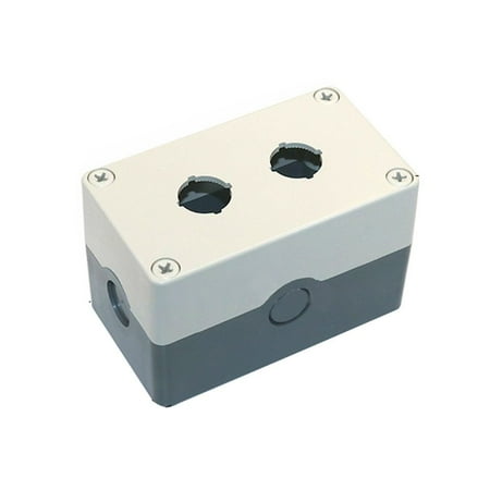 

Plastic White Gray 22mm Emergency Stop Switch Switch Control Box Indicator Box Button Switch Box XAL-1/2/3/4 XAL-2