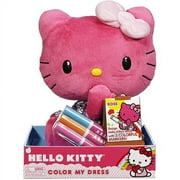 Hello Kitty Color My Dress Large Plush Toy, Rose