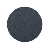 Furnish My Place DC Custom Rug - 2 ft. Round, Petrol Blue, Indoor Rug for Bedrooms, Hallways, Living Rooms