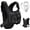 Black, variant on Lightweight Hydration Vest Backpack with 2.0L Water Bladder for Outdoor Sports