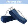 thumbnail image 3 of Ctnporpo Seat Cushion 2 Packs Chair Armrest Pads Memory Home Chair Arm Cover Comfy Ergonomic Cushion Lumbar Support Cushion, 3 of 8