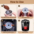 thumbnail image 3 of Copa K RETHONE reutilizable de acero inoxidable para Keurig 1.0 y 2.0, 3 of 4