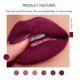 thumbnail image 5 of Juego de lápiz labial mate, 6 colores, barra de labios nude suave aterciopelada, resistente al agua, maquillaje de labios de larga duración, juegos de regalo para el día de San Valentín para niñas y, 5 of 6