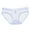White, variant on Ladies Underwear Panties - Womens Sheer Lace Panties See Through Mesh Crotch Seamless Briefs, Seamless Underwear for Women,Color: White Size: L