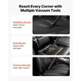 thumbnail image 4 of KFFKFF 5.8 Gallon Wet Dry Vacuum, 4 Peak HP Shop Vac with Self-Cleaning, Dual-Filter System, 900W Motor, 1.25in x 7ft Hose, 9.8ft Power Cord, Metal Tank for Jobsite, Workshop, Garage, Home, 4 of 9