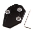 thumbnail image 1 of Soporte De Montaje Lateral De La Motocicleta CNC Soporte De licencia De Ampliación Para FZ07 2013 2014 2015 2016 Negro Zulema Placa de extensión de Kickstand, 1 of 7