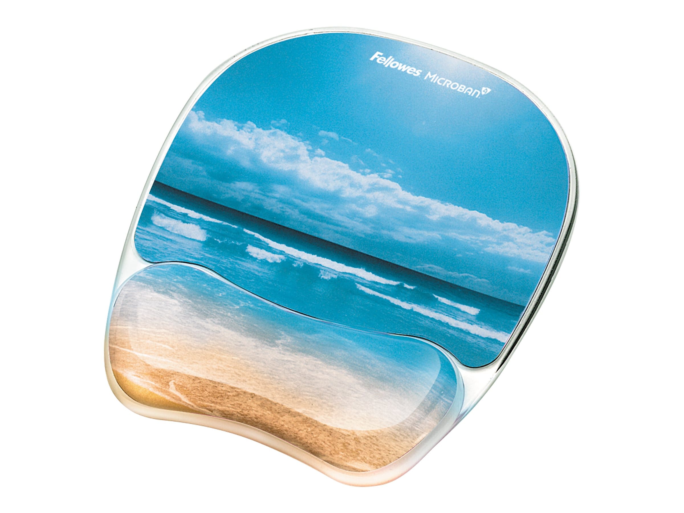 Fellowes Photo Gel Mouse Pad Wrist Rest with Microban Protection - image 3 of 3