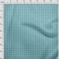 thumbnail image 4 of oneOone Cotton Cambric Light Blue Fabric Check Craft Projects Decor Fabric Printed By The Yard 56 Inch Wide, 4 of 4