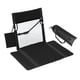 thumbnail image 1 of Silla plegable de camping, silla de piscina portátil, ligera y multifuncional Negro, 1 of 9