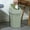 Green, variant on 4.5 Gallon Trash Can with Swing Top Lid, Plastic Garbage Bin for Bathroom, Office, Bedroom, Living Room, Easy to Clean and Space-Saving