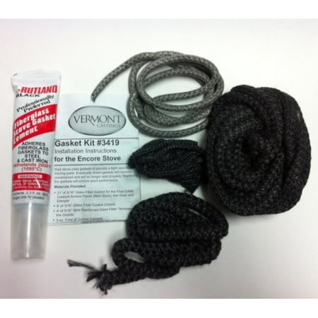 - Vermont Castings 3419 Encore Stove Gasket Kit