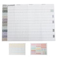 thumbnail image 1 of 1 Set Yearly Wall Hanging Calendar 2024 Creative Planner Wall Calendar Daily Schedule Calendar, 1 of 8