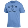 thumbnail image 2 of Men's Champion Carolina Blue North Carolina Tar Heels Volleyball Icon Powerblend T-Shirt, 2 of 3
