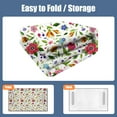 thumbnail image 2 of Bright Flowers Print Golf Cart Seat Cover 51"x31" Front Bench Towel Blanket for Most Golf Cart Models Easy Care Microfiber, 2 of 8