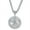 Silver, variant on HeroNeo Big Money Necklaces Gold/Silver Chain with Dollar Sign Rhinestone Jewelry Gift