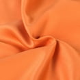 thumbnail image 3 of Satin Body Pillowcase for Hair and Skin, Silky Slip Cooling Body Pillow Cover with Hidden Zipper, Orange, 20" x 54", 2 Pack, 3 of 5
