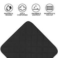 thumbnail image 3 of Waterproof Chair Pads for Incontinence, 4 Pack Reusable Seat Protector Pads 22" x 21", Non-Slip Absorbent Wheelchair Pad Covers, Washable Chair Pads for Adults, Kids & Pets - Black, 3 of 7
